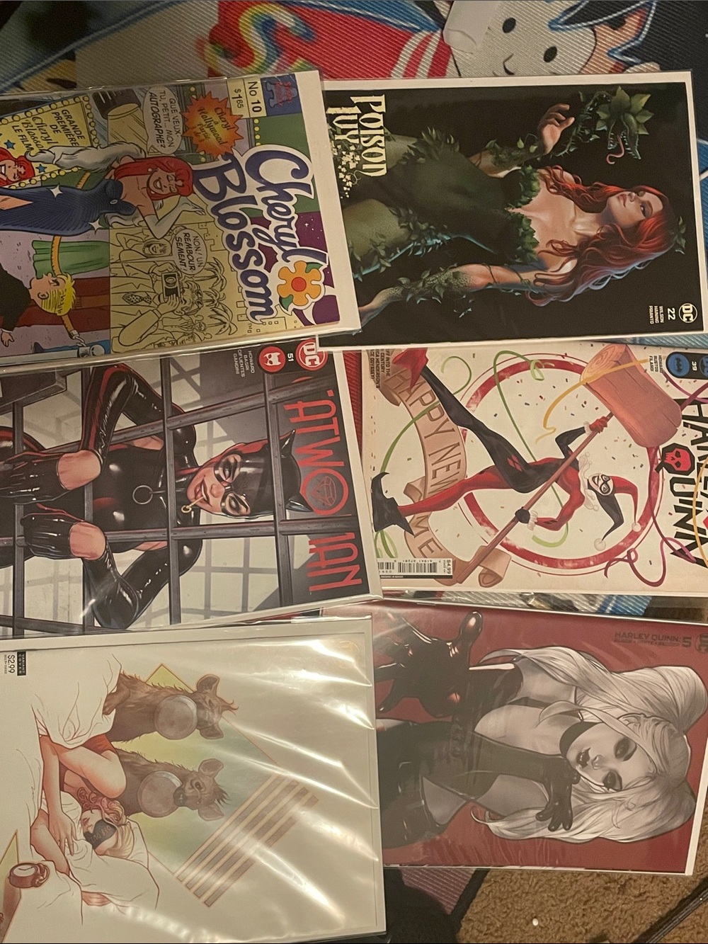 Assorted Comic Book Lot with Colorful Covers dc comics riverdale